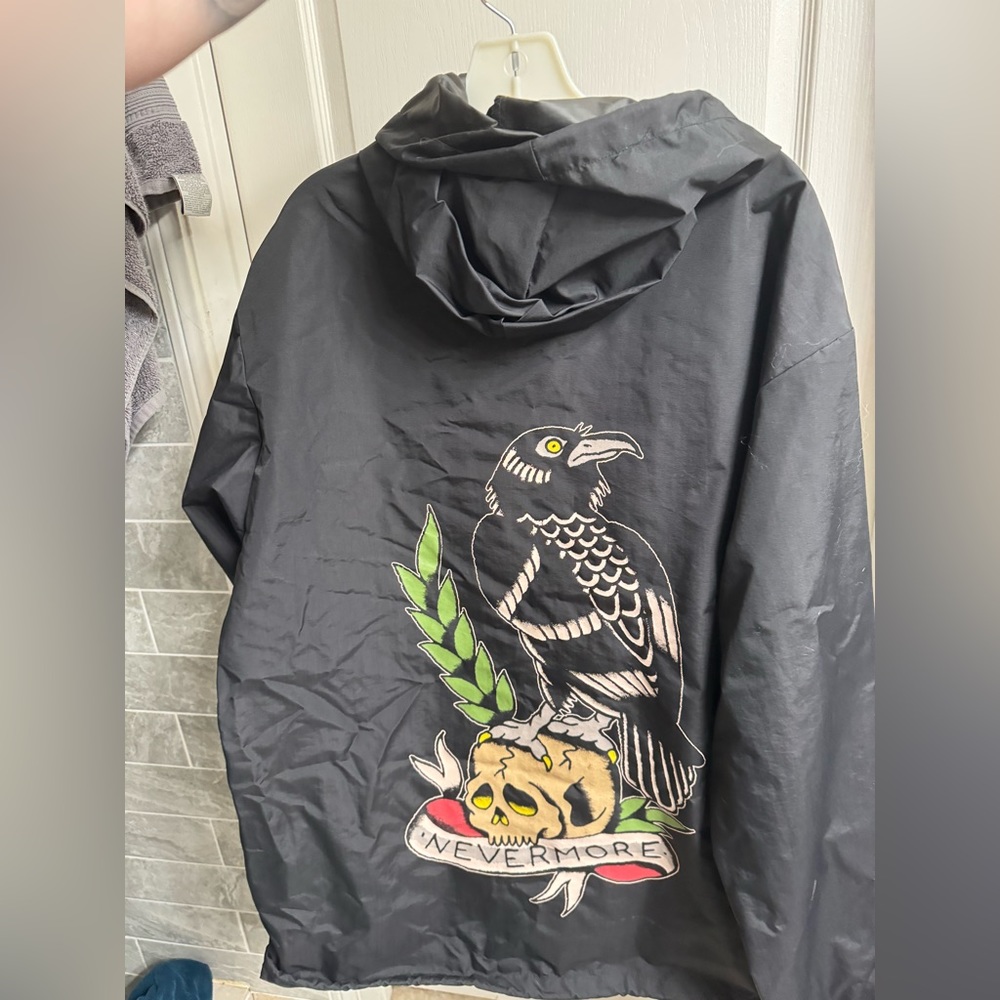 Blackcraft Cult Raven Nevermore windbreaker unisex